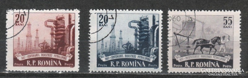 Románia 0837  Mi 1671-1673     0,80 Euró