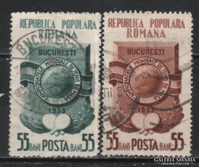 Románia 1610 Mi 1423-1424       3,40 Euró