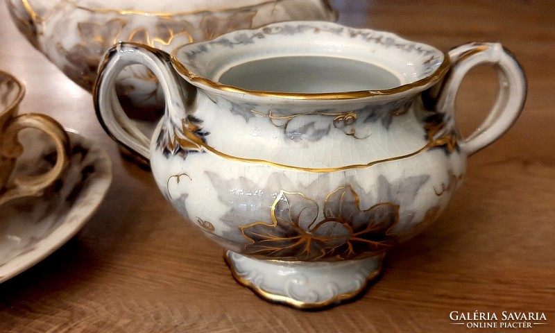Villeroy&boch bryonia cup set, teapot, sugar bowl
