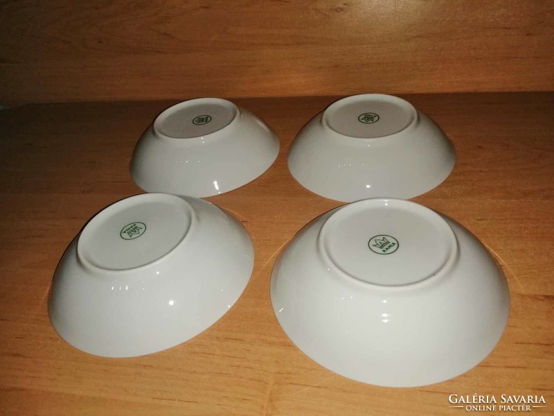 Kahla porcelain small bowls with fruit pattern 4 pcs in one - diam. 13 cm (3p)