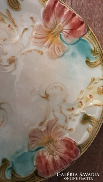 Luneville majolica plates