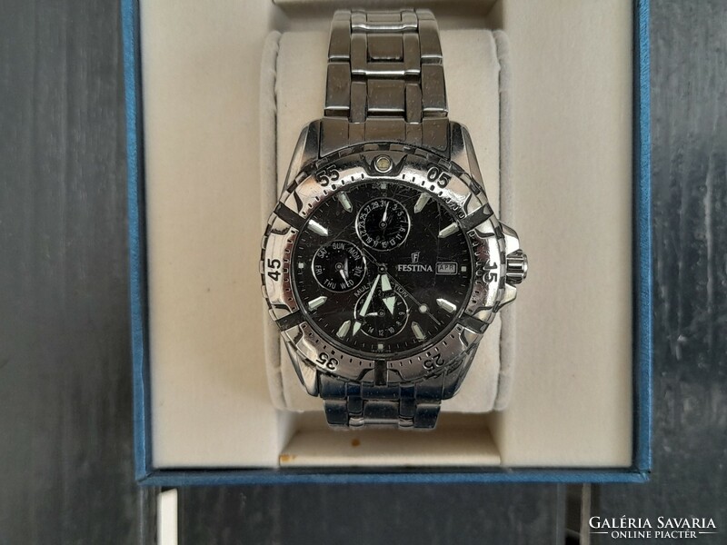 Festina men's watch in watch box