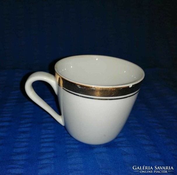 Zsolnay porcelain South Buda catering company Budapest gilded coffee cup (a2)