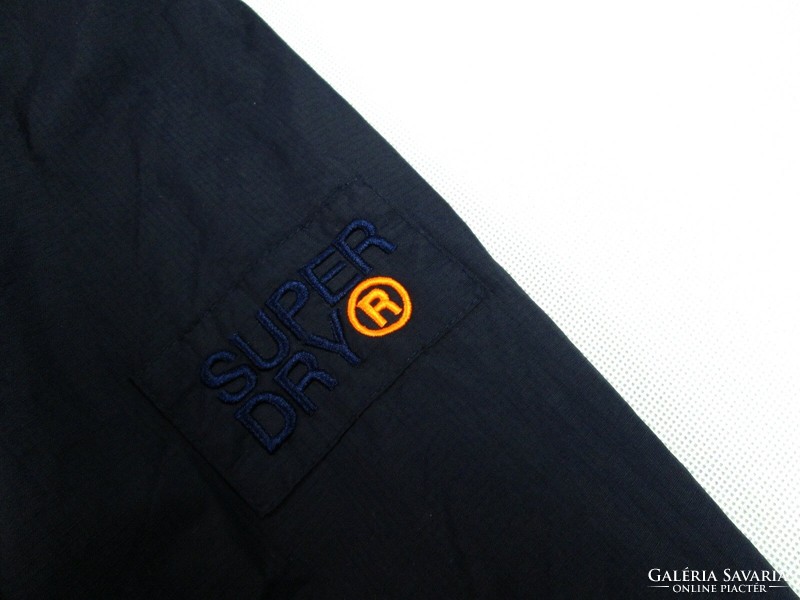 Original superdry (m) dark blue men's transitional jacket