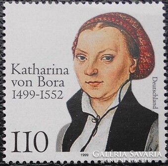 N2029 / Németország 1999 Katharina von Bora bélyeg postatiszta