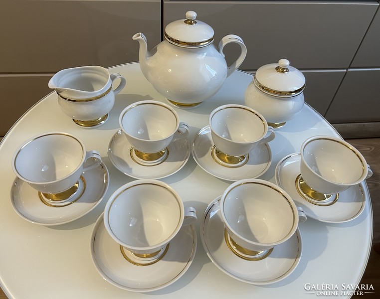 Ravenclaw moonlight gold collection porcelain tea set