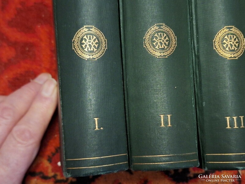 RRR!!! 1899-1901 HUBER-BARÓTI-PAULER: AUSZTRIA TÖRTÉNETE I.-III. teljes! MAGYAR TUDOMÁNYOS AKADÉMIA