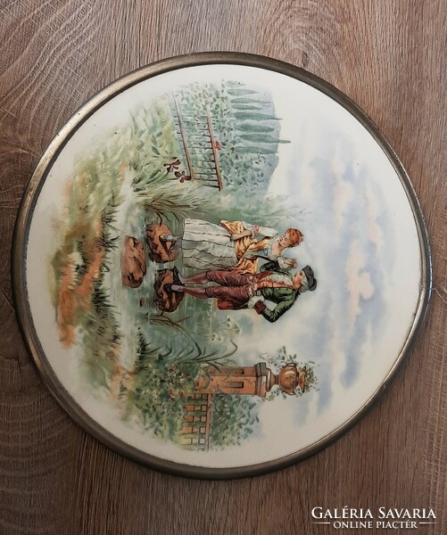 Substantial earthenware trays