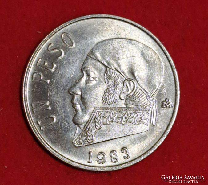 1983. Mexikó 1 Peso (1019)