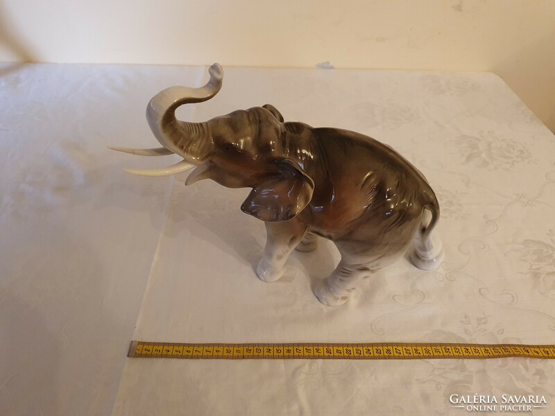 Royal dux elephant porcelain