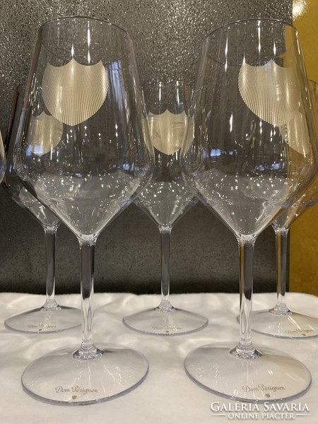 Dom Pérignon – Moët & Chandon Champagne - Day Party pezsgőspoharak (6db) Yacht poharak