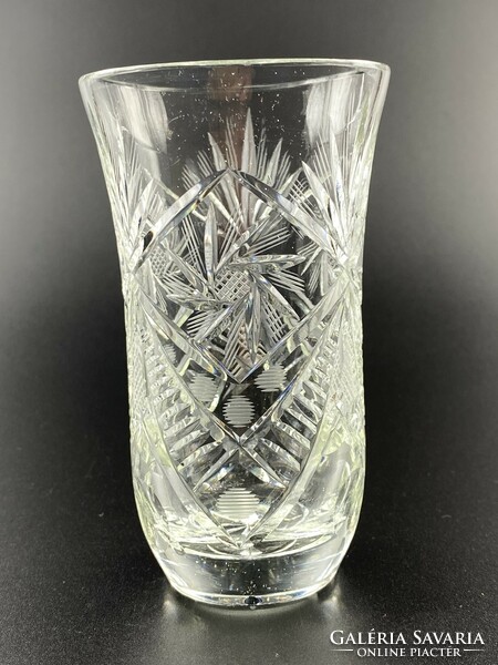 Crystal water / soda glass set