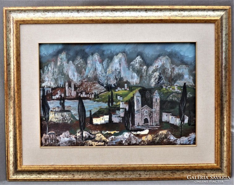 Quality oil painting, miller c. Paul (1894-1981)!!!