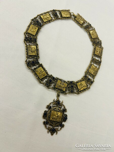 Antique beautiful necklaces unique goldsmith work