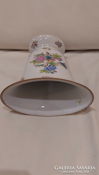 Herendi porcelán Viktória mintás váza 23 cm