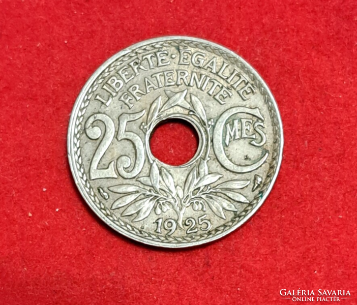1925.  Franciaország 25 Centimes (1012)