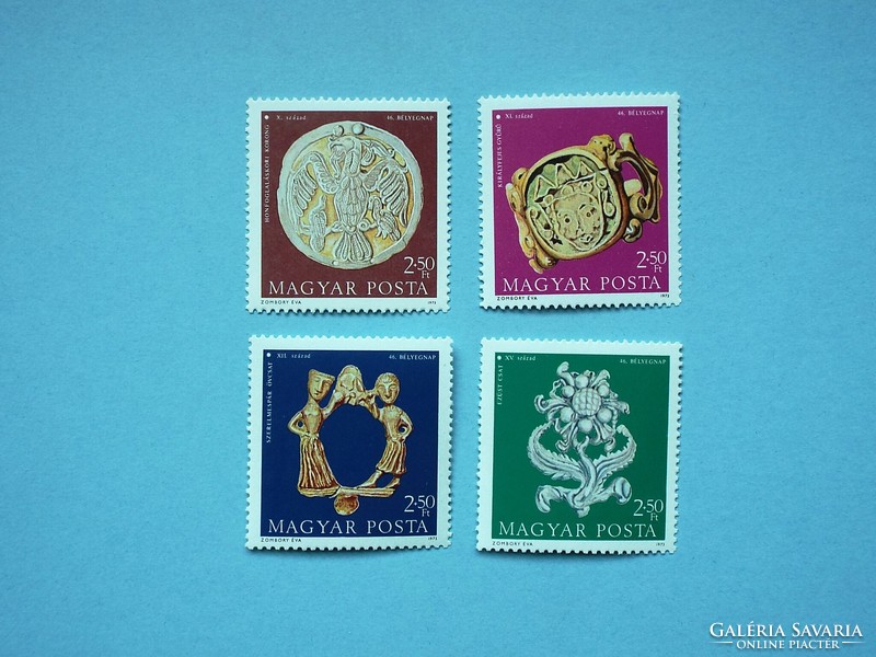 (Z) 1973. 46. Stamp day series** - (cat.: 200.-)