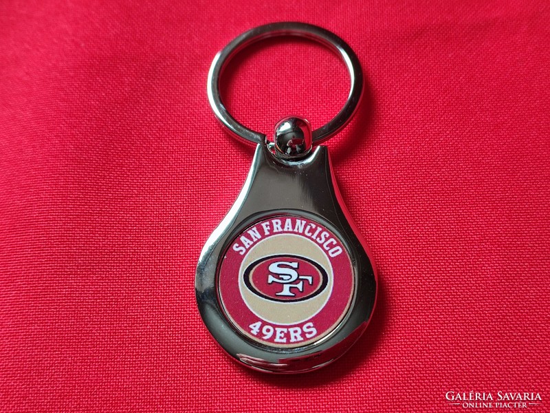 San Francisco 49ers / nfl metal key ring