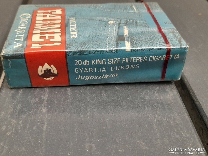 Unopened Hungarian soft box retro cigarettes