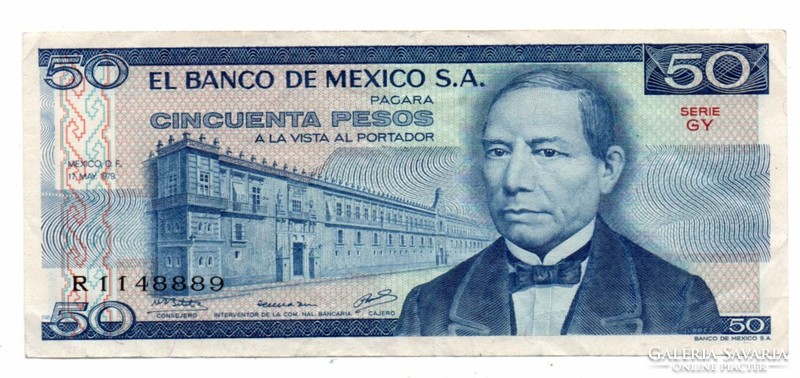 50 Pesos 1979 Mexico