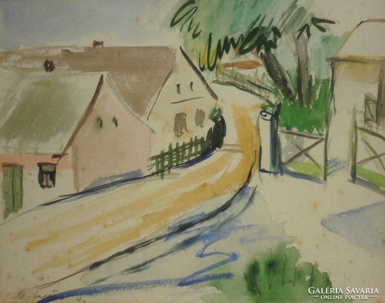 Ilona M. Szűcs (1925 -): small village