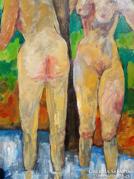 Nude painting.