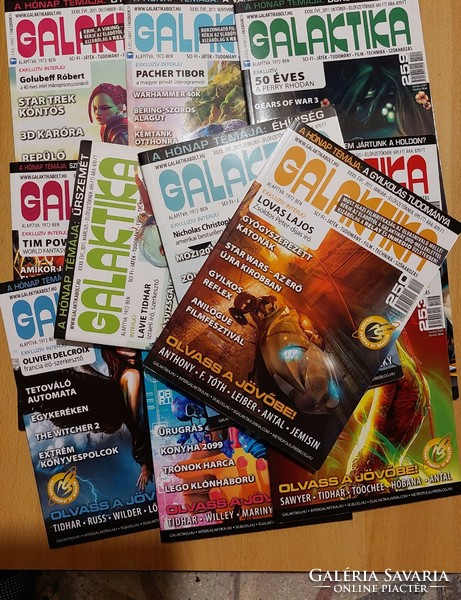 12 pcs, 2011 galaxy magazine, in good condition for sale together (even with free delivery)