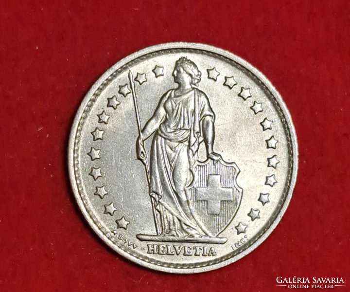 2015. 1 Swiss franc (1017)