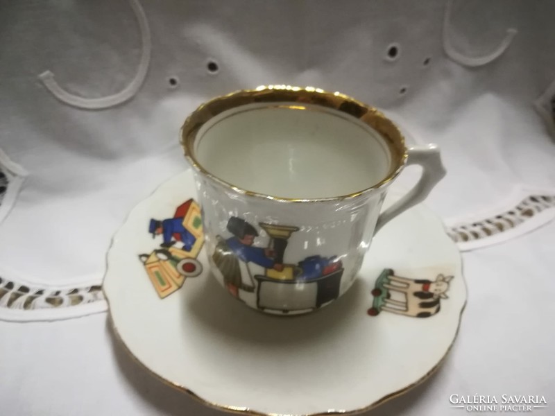 Régi német porcelán kávés szett