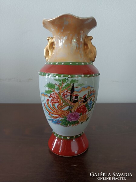 Kínai mázas kerámia váza