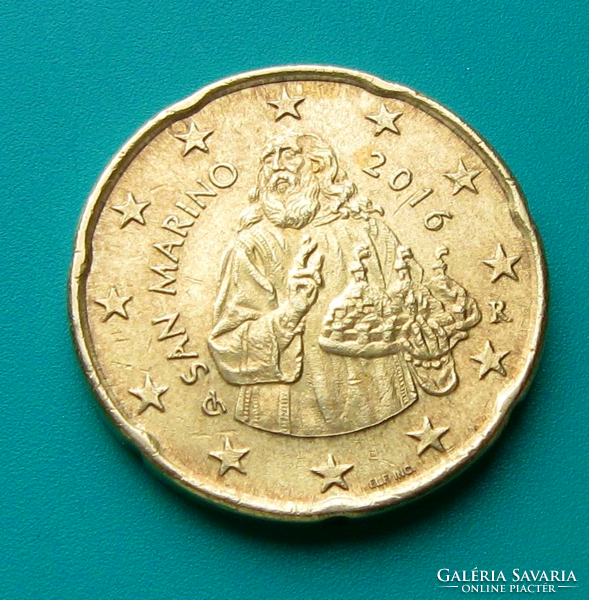 San Marino - 20 euro cent -  2016
