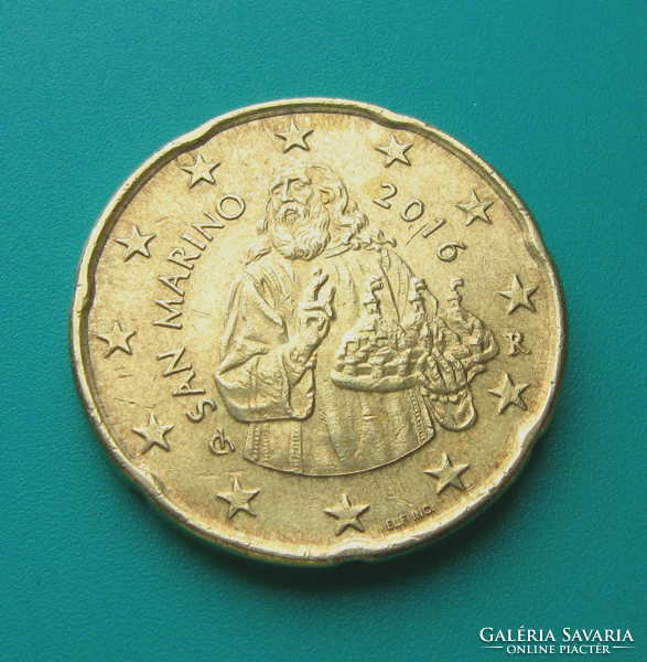 San Marino - 20 euro cent -  2016