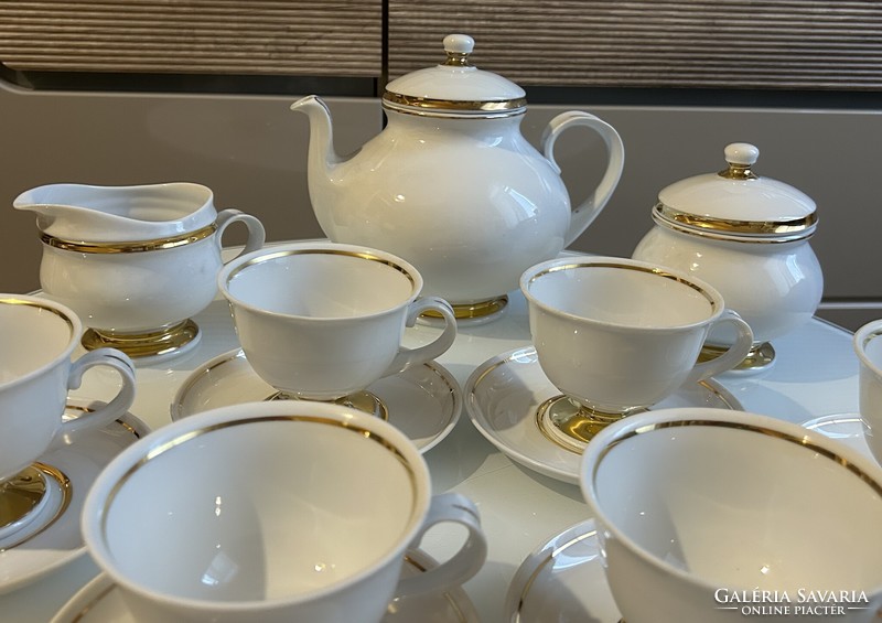 Ravenclaw moonlight gold collection porcelain tea set