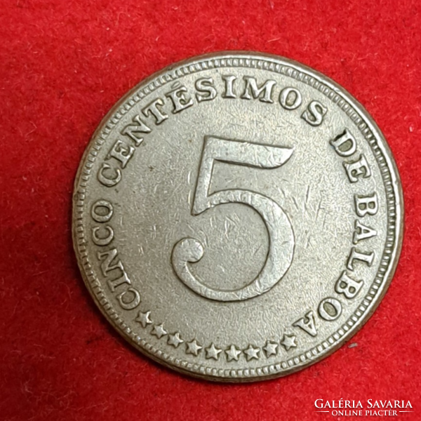 1968.  Panama 5 Centimes (924)