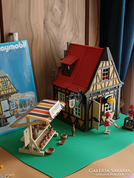 Playmobil, clicky, töpferei-vintage