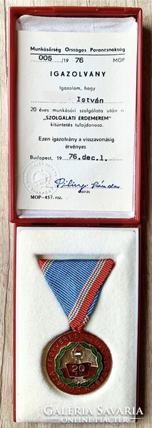 Labor guard awards, badge and plaque