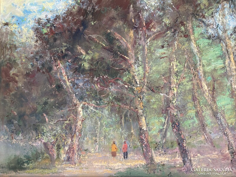 Bunch of laszló / walk in the park, 50 x 70 cm