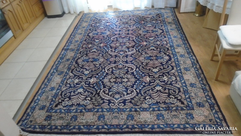 Beautiful Flawless Clean Large Hand Knotted Iranian Old Wool Persian Rug