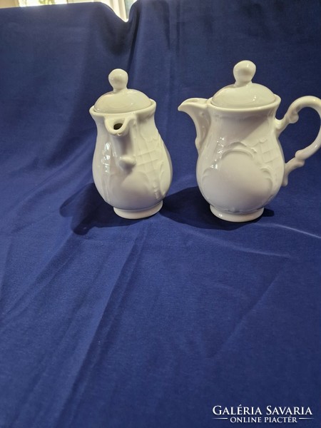 Bauscher beautiful white German porcelain pouring small jug