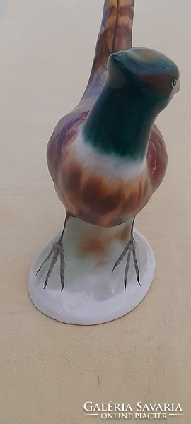 Pheasant ceramic bodrog cross 21x14x7cm