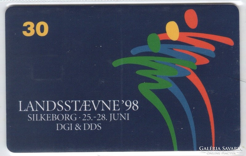 Külföldi telefonkártya 0496  Dánia    1998