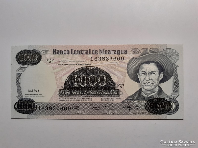 Nicaragua - 500,000 Cordobas 1987 oz