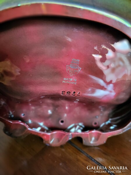 Zsolnay vulture bowl