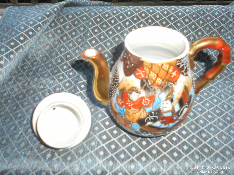 Japanese antique satsuma porcelain jug