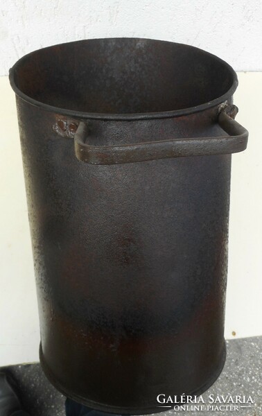 Old coal can