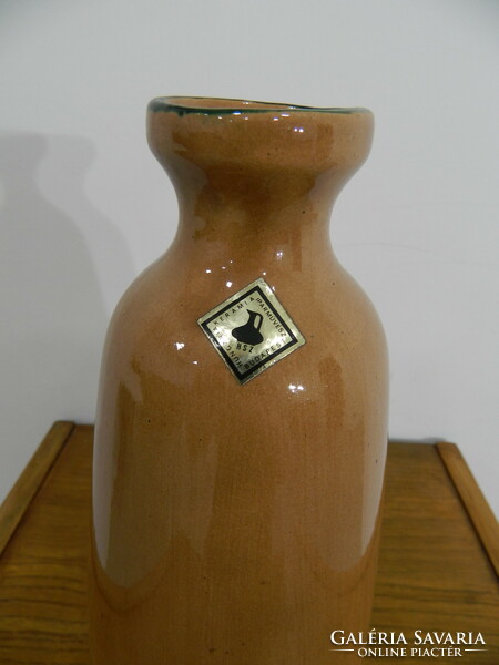 Iparművész jelzett retro kerámia váza