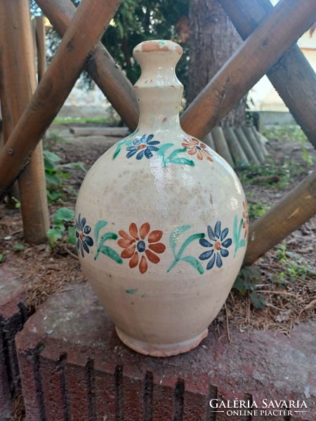 Folk earthenware jug, csákvár, xx. No. Beginning