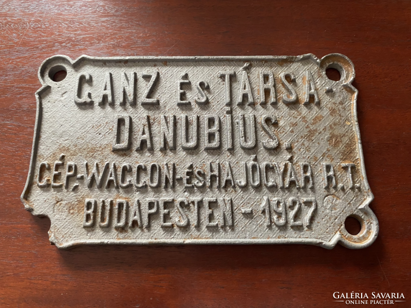 Ganz and his partner danubius - 1927