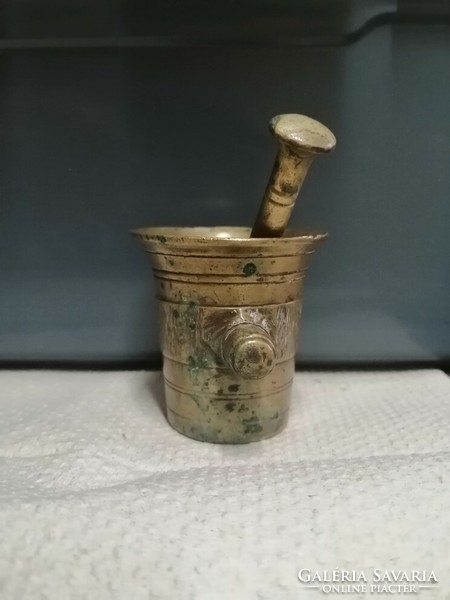 Copper mortar with a 5cm pestle