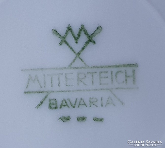 Winterling Röslau Mitterteich Seltmann Weiden Bavaria Württenberg német porcelán csészealj csomag
